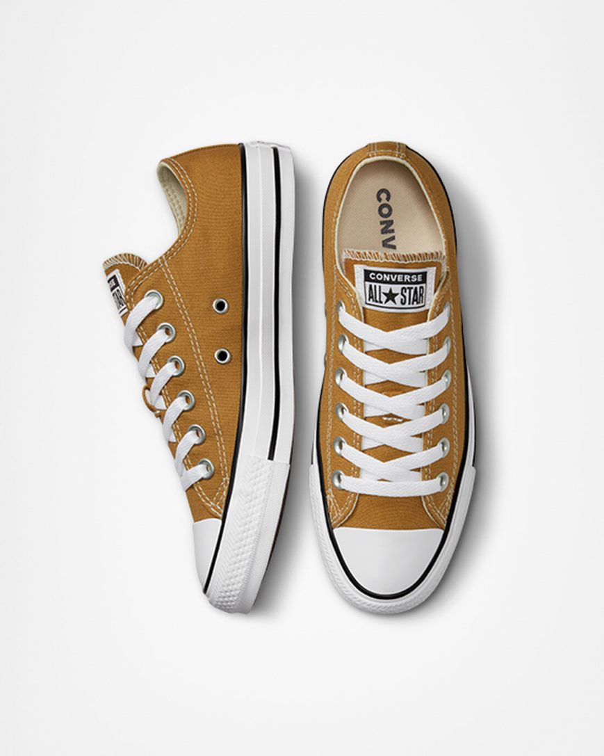 Women's Converse Chuck Taylor All Star Seasonal Color Low Top Shoes Orange | AU 1436CV